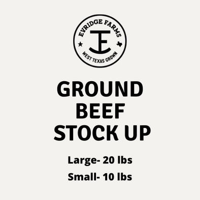 Ground Beef Stock-Up Box